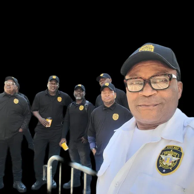 City Bay Security officers on assignment in New York City